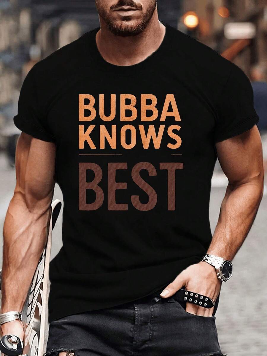 Playera unisex estilo urbano con estampado de letras y patrones, modelo viral, válida todo el año,playeras de hombre,ropa de hombre,mexico,camisas para hombre, - Negro - Ver 1