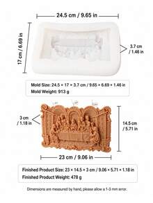 1pc Last Supper Candle Mold Silicone Bible Lord And Believers Jesus Family Handmade Figure Craft Sacred Scene Decoration - The Last Supper Silicone Mold - View 11