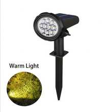 1/2PCS Solar Powered Outdoor Garden Lights With Light Sensor, 10 LED White/Warm/Colorful Light, Embedded Path Lawn Light, Multi-Function Detachable Wall Lamp, 3 Lighting Modes Safety Path Light, Outdoor Garden Decoration Solar Garden Light, Built-In Rechargeable Battery Solar Panel Charging Outdoor Camping Light, Suitable For Yard, Pathway - 10LED Wall Light/Lawn Light - View 13