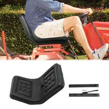 Adjustable Tractor Seat, 220LBS Load PVC Sponge Farm Machinery Seat With Multi-Hole Mount For Forklift Excavator Lawn Mower - 44.5*35.5*33.5cm - View 2