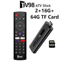 Q96 OHP Android 14, Prosesor Allwinner H313 Quad-Core, HDR 10, 4K, Remote Kontrol Suara, 4G 5G, WiFi Dual-Band, Pemutar Media HD - Hitam - View 14