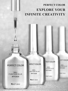 PERFECT COLOR 16ml Base Coat Gel para Uñas, Fórmula Anti-Desprendimiento con Barrera de Color, Autonivelante & Fácil Aplicación, Gel Soak Off UV LED - Capa base de gel - Ver 7