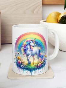 Unicorn Coffee Mug Magil Rainbow sy Drinkware..JPG - Color de la imagen - Ver 1