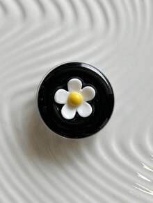 Button Flower Stand Color-Block Button Knot Stand Creative Rotating Silicone Adhesive Phone Holder Universal Phone Stand Support Portable 360 Rotating Desktop Support Colorful - Multicolor - View 18