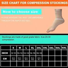 Seamless Design Breathable Knit Fabric Compression Ankle Support Band, Suitable For Basketball, Running And Cycling - Multicolor - View 2