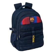 FC Barcelona 巴塞隆納足球俱樂部雙肩書包，第一套球衣，兒童及青少年適用，可搭配拉桿箱使用，附水壺口袋 - 雙(2) - 查看 2