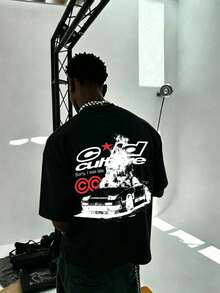 Men T-Shirts - Black - View 1