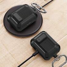 Compatible con Pro 3 Funda(2025)Funda Protectora de Grado Militar con Cierre &Textura de Fibra de Carbono Compatible con 3 Pro3 - Amarillo - Ver 6