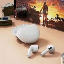 Earbud Bluetooth Nirkabel TWS In-Ear untuk Olahraga dan Gaming, Peredam Kebisingan dengan Mikrofon - View 3