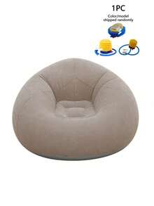 Inflatable Sofa Chair, Outdoor Portable Slouchy Sofa, Folding Sofa, Bean Bag Sofa Chair, Movie Night Sofa - Multicolor - View 17