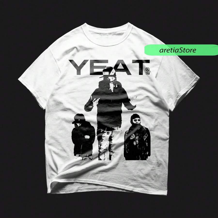 Camiseta de  Rapper |   Camiseta de  Rap |   Mercancía de Hip-Hop/Rap |   Camiseta unisex de algodón grueso