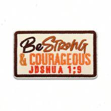 1pc/5pcs Per Set Phrase Patch Embroidery, Suitable For Clothes, Bags, Hats, DIY Crafts, Etc. - E 1PCS - View 6