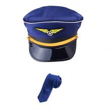 Vintage Cosplay Captain Themed Costume Accessories Set, Perfect Gift For Party Gatherings, Holiday Celebrations, Carnivals, Suitable For Cosplay Enthusiasts Party Gatherings - Multicolor - View 13