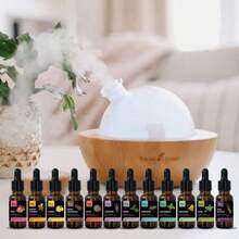 10ml Aromatherapy Essential Oil, Plant-Based Essential Oil Suitable For Humidifier Diffuser, Fruity Floral Fragrance Oil, Air Freshener, Lavender Rose, Living Room And Bathroom Deodorizer - Multicolor - View 2