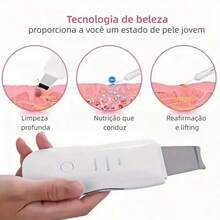 Aparelho Ultrassônico para Limpeza Facial Profunda, Esfoliante, Remove Cravos, Anti-rugas para Cuidados com a Pele - 1 peça - Visão 7