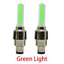 Bicycle Valve Cap Light, LED Warning Light For Mountain Bike, Night Cycling Accessory, Rear Bicycle Light. - Apricot - View 4