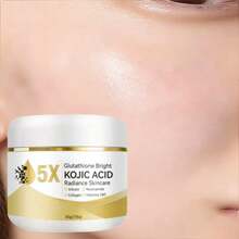 1pcs Kojic Acid Brightening Cream | Evens Skin Tone, Dark Spots And Dullness - Fast Brightening With Arbutin, Niacinamide, Vitamin E & C - Non-Greasy, Suitable For Men And Women - Brightening Moisturizer, Day And Night Use,Holiday Gift 50G - Brightening Cream - View 4