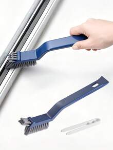 1pc Multipurpose Crevice Brush, Stovetop Cleaning Brush, Floor Crevice Brush, Small Brush For Narrow Spaces In The Bathroom - Cleaning Brush - View 8