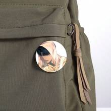 58mm 新款韓系 BL 漫畫《Shutline》軟質鈕扣徽章 男愛漫畫 Gillan Jake Moon Shingun 動漫胸章 粉絲收藏 - 58 mm - 查看 4