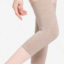 1 Pair Seamless Over-The-Knee Socks, Ultra-Thin Breathable Warm Leggings, Unisex Seamless Design, Suitable For Outdoor Casual Wear - Multicolor - View 3