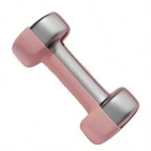 1pc Plastic Coated Dumbbell, Suitable For Women Home Use, Multiple Colors And Sizes Available, Workout Without Leaving Home, Mini Solid Cast Iron Dumbbell - Multicolor - View 3