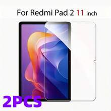 2 Packs 9H Hardness Tempered Glass Screen Protector For Xiaomi Pad 2 11 Inch, Anti-Scratch Bubble Free Easy Install HD Clear Tablet Film - Clear - View 9