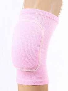 1pc,Elastic Breathable Dance Knee Pads, Thick Sponge Padded Knee Sleeves For Gymnastics Yoga Volleyball, Anti-Slip Knee Protectors For Running Camping Training And All Outdoor Sports Activities - Multicolor - View 16