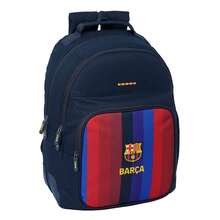 FC Barcelona 巴塞隆納足球俱樂部雙肩書包，第一套球衣，兒童及青少年適用，可搭配拉桿箱使用，附水壺口袋 - 雙重適應(2) - 查看 1