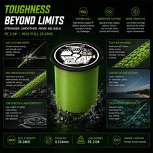 Bkuman 500m X 24 Fishing PE Line, Multi-Color, Multiple Strength Options. Smooth And Wear-Resistant, Suitable For Freshwater And Saltwater Hunting And Fishing, Ideal For Anglers And Fishing Enthusiasts. - Multicolor - View 8