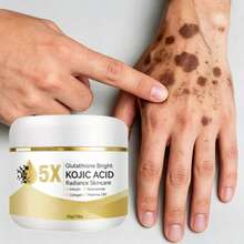 1pcs Kojic Acid Brightening Cream | Evens Skin Tone, Dark Spots And Dullness - Fast Brightening With Arbutin, Niacinamide, Vitamin E & C - Non-Greasy, Suitable For Men And Women - Brightening Moisturizer, Day And Night Use,Holiday Gift 50G - Brightening Cream - View 12