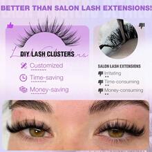 False Eyelashes And Adhesives Kits - Black - View 7