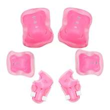 6pcs Boys & Girls Roller Skating Protective Gear Set, Knee Pads, Elbow Pads, Wrist Guards Set, Skateboard Balance Scooter, First Day Of School - Multicolor - View 10