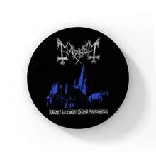58mm Hot Rock Mayhem Band Soft Button Pin, Vintage Punk Style Badge, Bag Decoration Accessory, Fan Collectible, Gift For Friends - 58 mm - View 23
