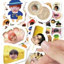 95pcs Sticker Set - Fan-Made Sticker Set, K-POP Support Cards, Popular Group Support Stickers, Fan Activities, Support Events, Fan Merchandise, JUNGWON, JAY, JAKE, SUNGHOON, SUNOO, NI‑KI, Celebrity Stickers, K POP Card Display Collection, Popular Music Merchandise, Birthday Gift - Multicolor - View 4
