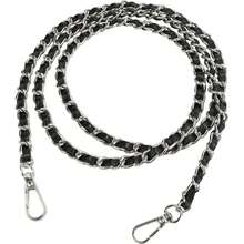 2pcs Wallet Chain Strap, 47 Inch (Approx. 119.4 Cm) Wallet Strap Replacement, DIY Wallet Chain Accessory, Metal Buckle For Crossbody Bag And Handbag - Multicolor - View 8
