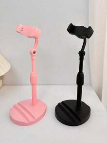 Ultra Heavy Duty Phone Stand - Slouchy Stand For Streamers, Height Adjustable Phone Live Streaming Stand, Portable Desktop Camera Stand, Suitable For Slouchy People And TV Shows, Multi-Functional Phone Stand With Weighted Base, Universal Free Height Adjustable Stand, Also Suitable For Daily Browsing - ABS Material, Multiple Colors, Telescopic Adjustable, Other Styles Available - Heavy Payment - View 7