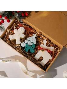 Christmas Holiday Gift Set. Shaped Scented Candles, Home Decor Figurines - 1PC - View 11
