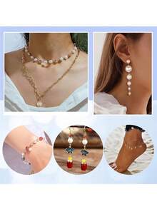 [600pcs Flat Head Jewelry Pins] 100/600pcs 2 Inch Flat Head Eye Pins For DIY Jewelry Making, Straight Head Eye Pins Gold And Silver Jewelry Making Pins Metal End Pins For Craft Earrings Bracelets Necklaces Pendants Supplies, Available In Single Pack - Flat Jewelry Making Pins - View 7