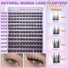 False Eyelashes And Adhesives Kits - Black - View 3