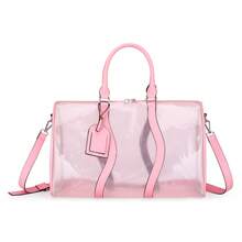 PVC Transparent Large Capacity Handbag - Multicolor - View 2