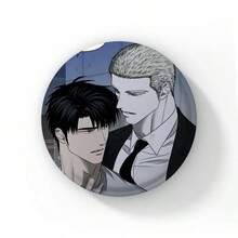 58mm 新款韓系 BL 漫畫《Shutline》軟質鈕扣徽章 男愛漫畫 Gillan Jake Moon Shingun 動漫胸章 粉絲收藏 - 58 mm - 查看 24