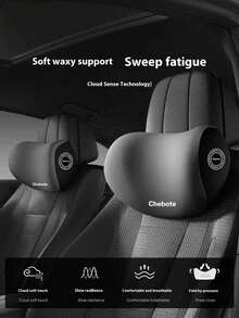 1pc Universal Car Neck Pillow, Breathable Neck Pillow, Lumbar Support, Neck Protection, Headrest, Car Interior Neck Pillow, Car Seat Lumbar Support, Suitable For All Seasons - Multicolor - View 8