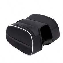 1pc Bicycle Frame Bag, Mountain Bike Top Tube Bag, Cycling Front Beam Bag, Portable Bicycle Storage Pouch - Black - View 5
