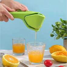 Lemon Juicer With Slicing Tray Set, Efficient Juicing, Easy To Use, Very Sturdy, Lemon Juicer, Lime Juicer, Citrus Juicer, Pressing Set - Multicolor - View 5