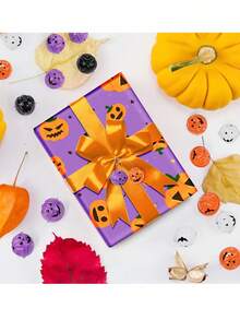 5pcs Metal Halloween Pumpkin Bells - Handmade Bell Hanging Decor, Orange & Black Jack-O'-Lantern Design, Suitable For DIY Crafts, Pet Collars, Home Party Decoration, Keychain Accessories, Ghost Party Accessories, Halloween, Thanksgiving, Harvest Festival Gift Pendants - Multiple Styles - View 7