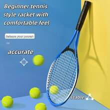Includes 2 Tennis Rackets, Tennis Bag And A Set Of Sports Fitness Tennis Gear, Suitable For Outdoor Sports And Beginners - Multicolor - View 6