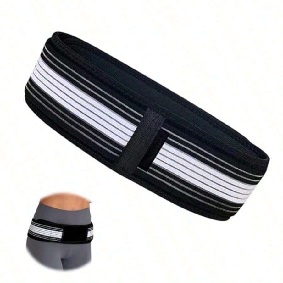 Unisex Hip Support Belt For Daily Life And Fatkun Sports Fitness, Butt Lift And Shaping - Black - View 1