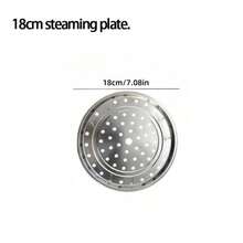 1/2/3pcs Stainless Steel Steamer Rack, Multi-Layer Perforated Steamer Pot, Kitchen Essential, Steaming Cooking, Steamer, Multi-Functional Stackable Design, Suitable For Vegetables, Bread, Eggs And Seafood - View 9