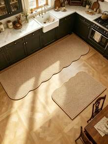 1 pieza Alfombra pasillera con diseño de anillo de piña, alfombra, alfombra pasillera, alfombra de área, tapete, decoración del hogar, alfombra de área, alfombra de área para sala de estar, decoración del hogar para sala de estar, decoración de habitación, alfombra lavable - Multicolor - Ver 2
