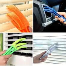 3/5PCS Chổi vệ sinh rèm đa năng, chổi mềm đa dụng để quét bụi cho cửa nhà, cửa sổ, cửa gió ô tô, dụng cụ vệ sinh hàng ngày - nhiều màu - Xem 2